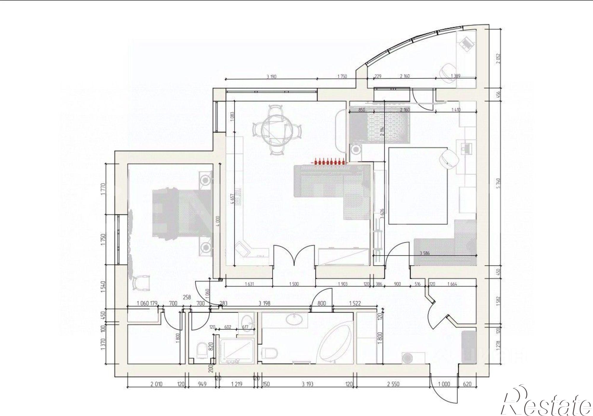 Купить квартиру за 18 300 000 рублей на Осенняя улица, 25
