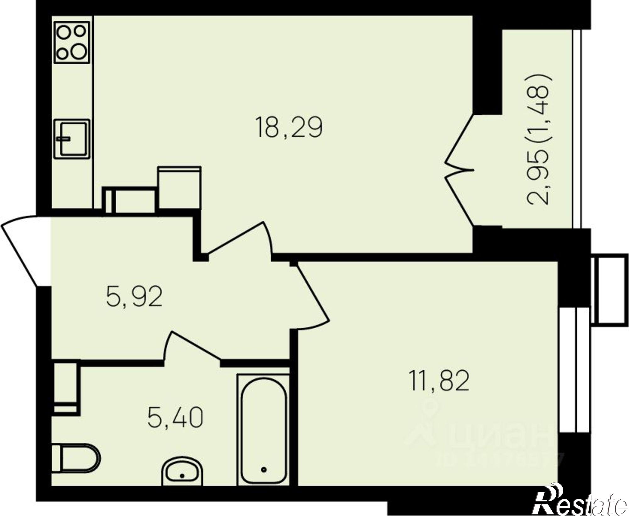 Купить квартиру за 7 228 300 рублей на улица Славского, 10