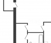 1-комн, 32кв м, этаж 1/4 проспект Ленина, 68