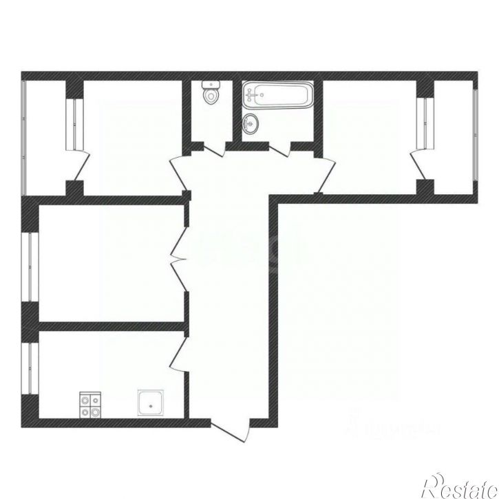 3-комн квартира пр-кт Маркса, 88,  д. 88