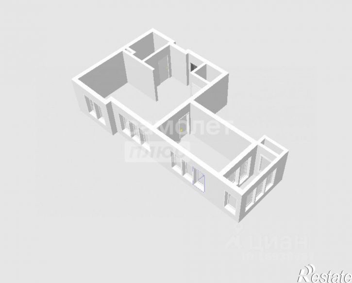 2-комн квартира Белкинская улица, 36 к2,  д. 36 к2