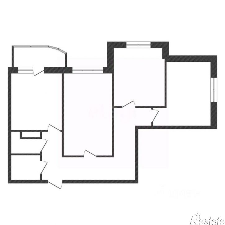 3-комн квартира Белкинская улица, 2,  д. 2