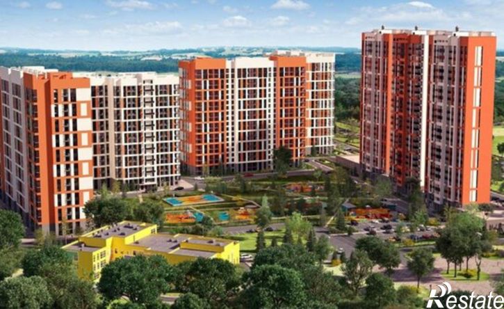 1-комн квартира в новом доме Обнинск, Западный район, жилой район Заовражье, жилой комплекс Ап-квартал