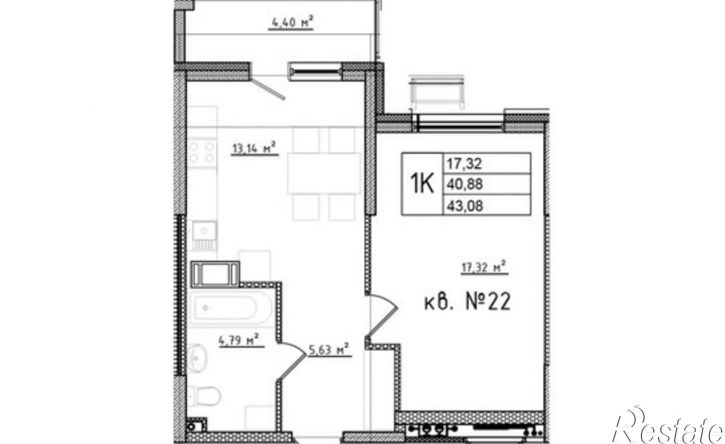 1-комн квартира в новом доме ул Мира, 2,  д. 2