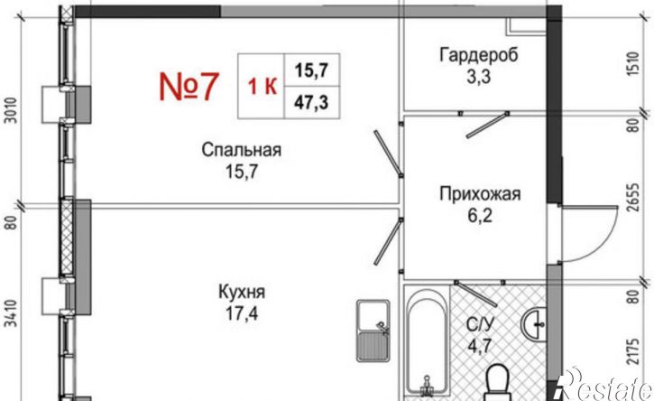 1-комн квартира в новом доме ул Усачева, 3,  д. 3