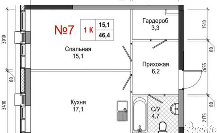 1-комн квартира в новом доме ул Усачева, 3,  д. 3
