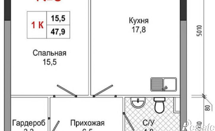 1-комн квартира в новом доме ул Усачева, 3,  д. 3