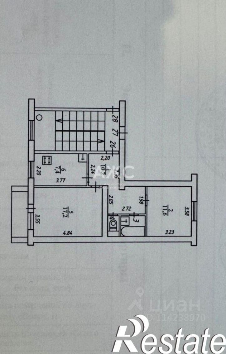 2-комн квартира проспект Ленина, 162,  д. 162
