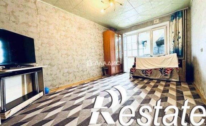 2-комн квартира улица Курчатова, 52,  д. 52