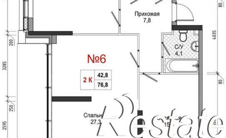 2-комн квартира в новом доме ул Усачева, 3,  д. 3